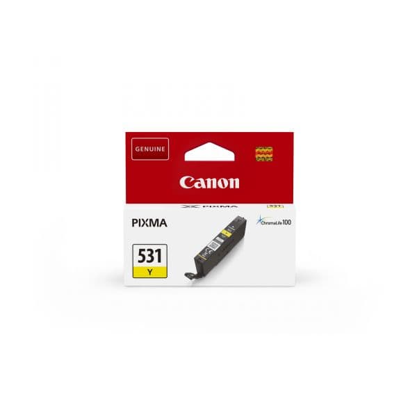 Tinteiro Canon 531 CLI-531Y Amarelo