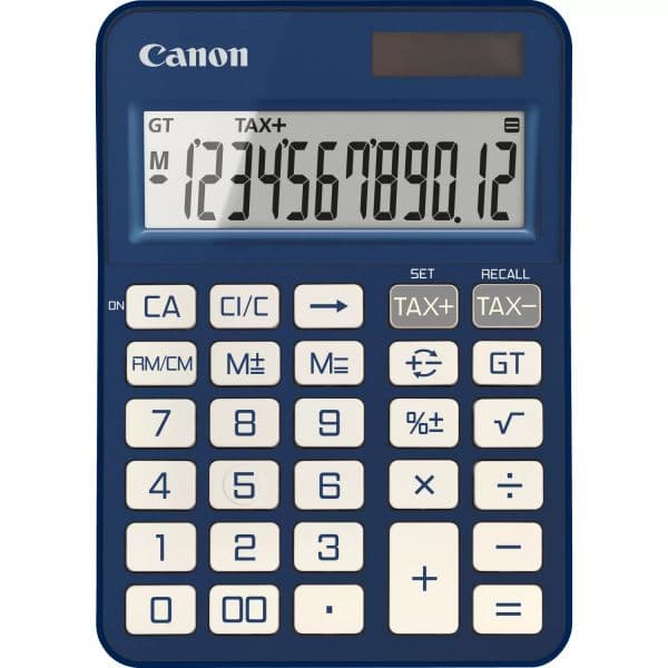 Calculadora Canon Secretária KS-125KB Azul