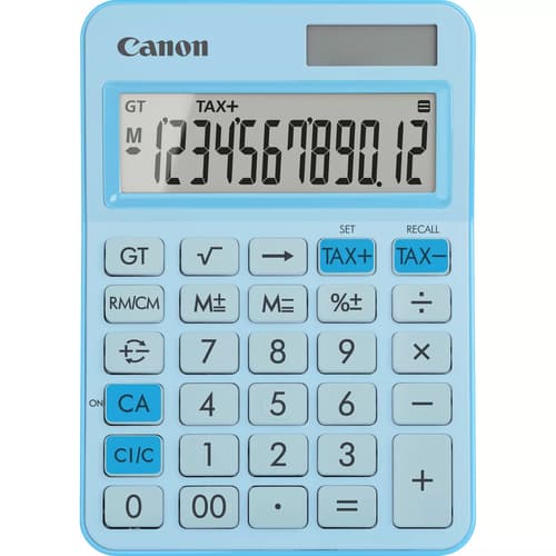 Calculadora Canon Secretária LS-125KB-PBL Azul