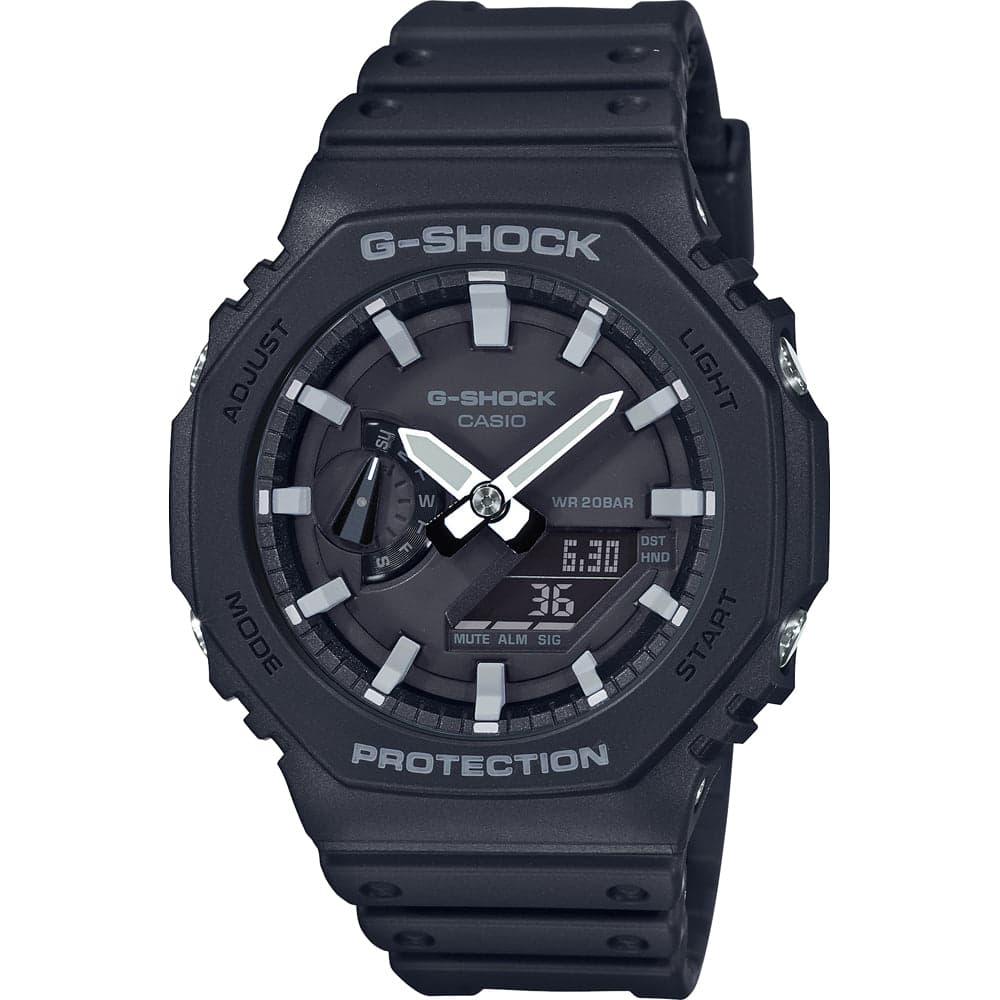 RELOJ ANALÓGICO DIGITAL CASIO G-SHOCK TREND GA-2100-1AER 48MM PRE
