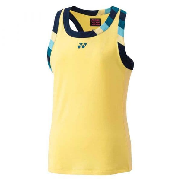 Yonex Ao 20753ex Short Sleeve T-shirt Amarelo S Mulher