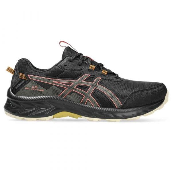 Asics Sapatilhas de Trail Running Gel Venture 10 Wp Black / Brown Stone 38