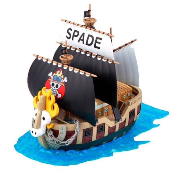 Bandai Figura Barco Spade Pirates Ship Model Kit One Piece 15cm