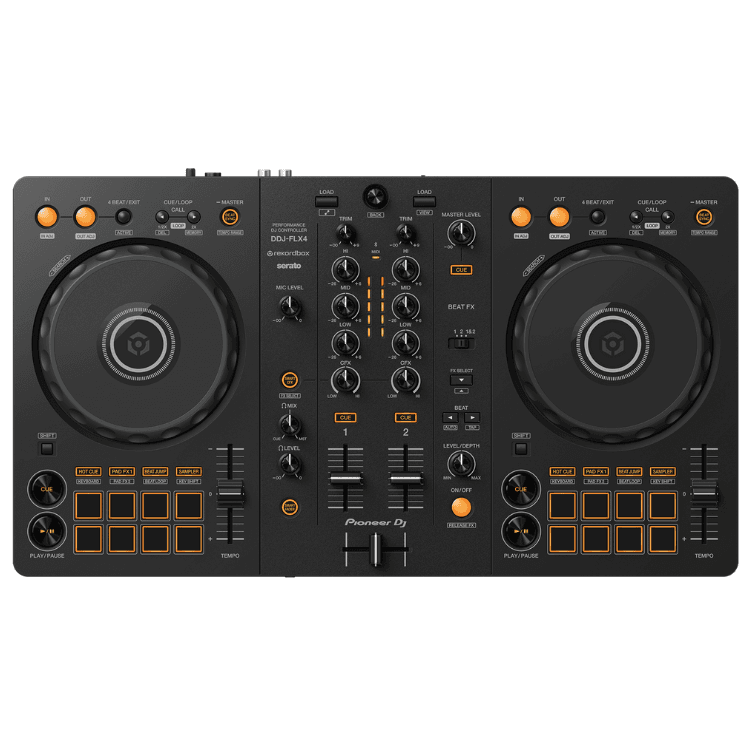 Pioneer DJ 2 Canais Rekordbox / Serato - DDJ-FLX4