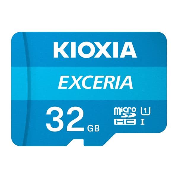 Kioxia 32GB Micro SDXC Exceria C10 UHS-I U1 Classe 10 + Adaptador SD