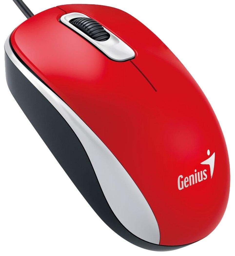 DX-110 USBPS2 WIRED MOUSE - RED