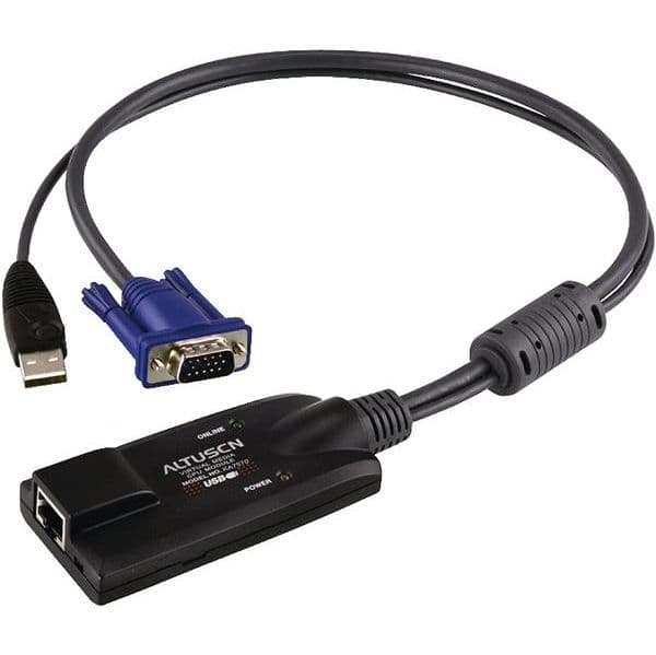 Aten Adaptador de Cabo Kvm Vga / usb 0,25 M