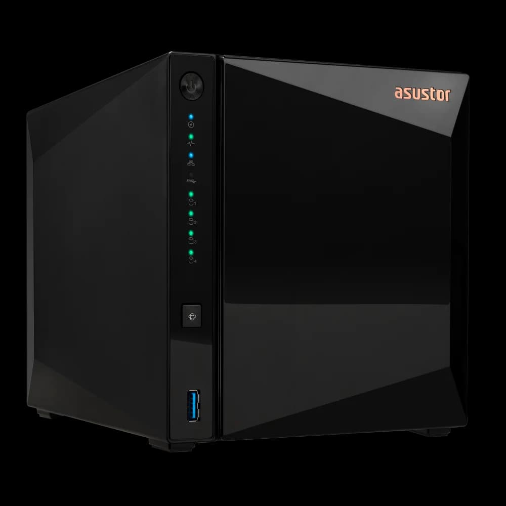 NAS ASUSTOR AS3304T P/4 HDD, 1X 2,5GIGABIT LAN, 3X USB3