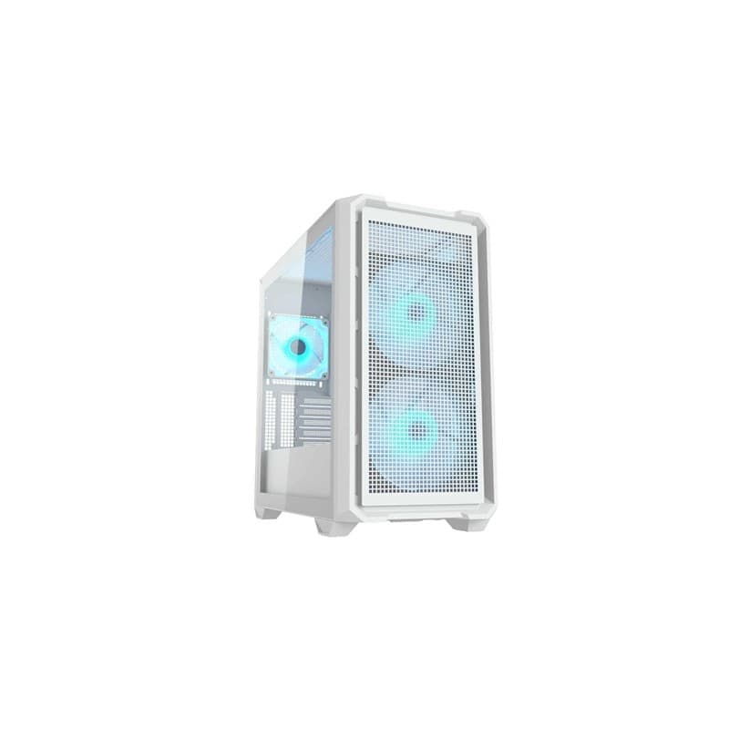 Caixa Cougar Mini Tower MX600 Mini Rgb Branco