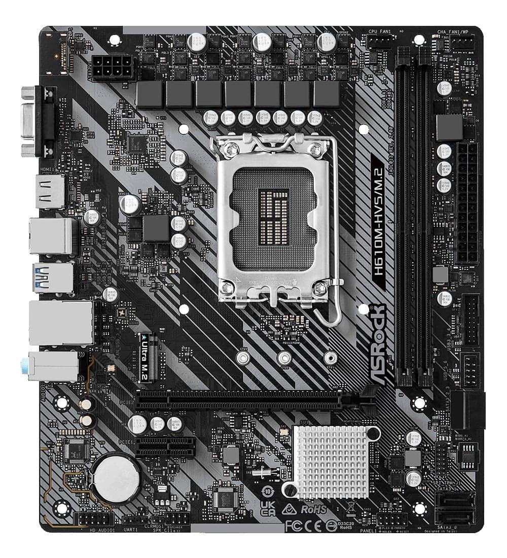AsRock H610M-HVS M.2 R2.0 LGA1700