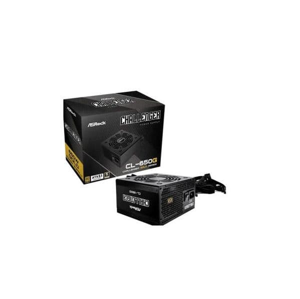 Asrock Challenger CL-650G Fonte de Alimentação 650W 80+ Gold Modular Preta