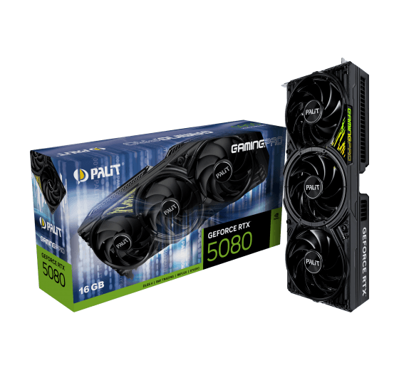 Palit GeForce RTX 5080 GamingPro 16GB GDDR7 DLSS4