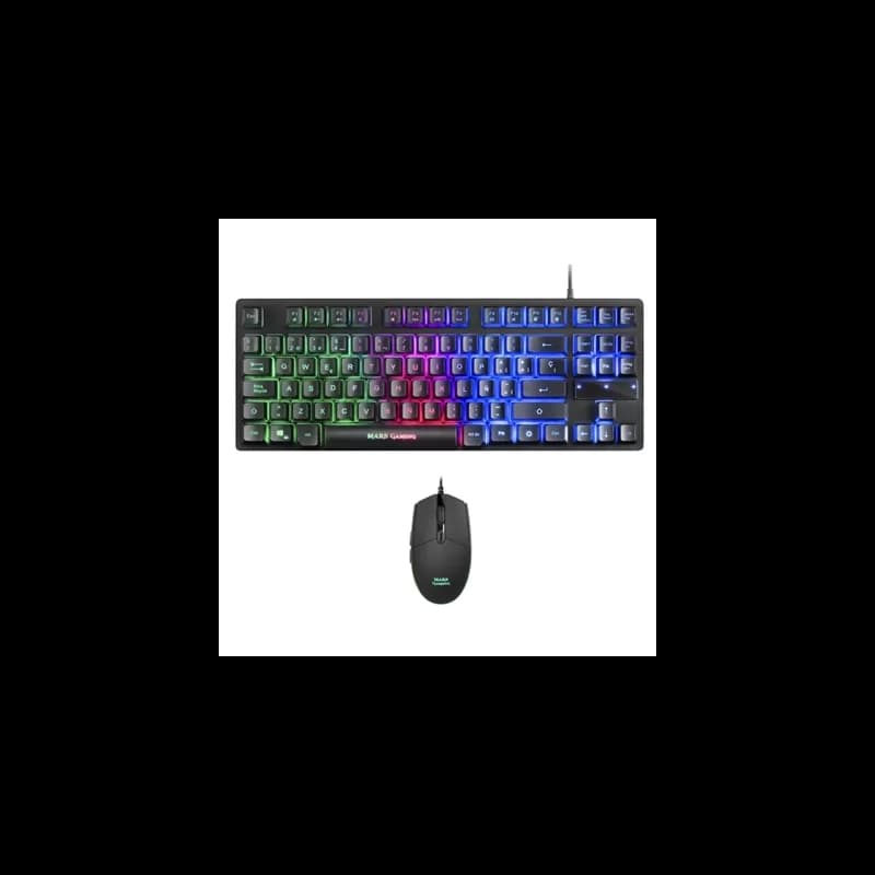Mars Gaming MCPTKLES Tecl+Rat RGB H-mech
