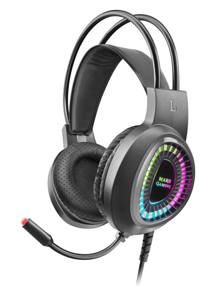 AURICULAR+MICRO MARS GAMING MH220 ARGB