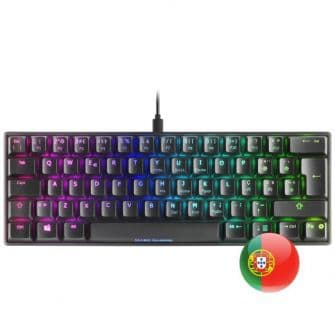 Teclado Mecânico Mars Gaming MKMini 60% Outemu Pro Blue