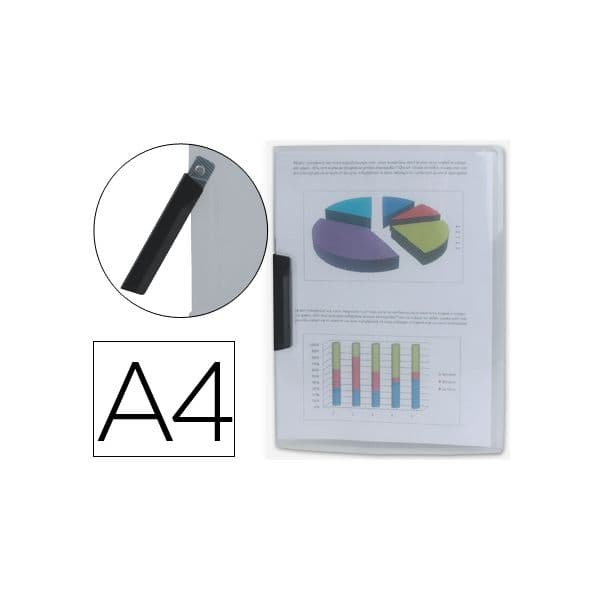LiderPapel Pasta PP c/ Clip A4 Crystal - DP13