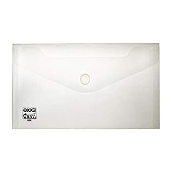 Bolsa Envelope DL Fecho Velcro Pl stico Transparente 10un