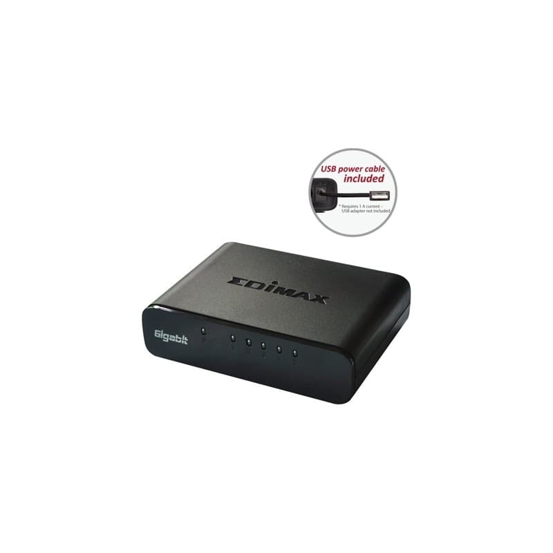 Hub Switch 5 Ptos 10/100/1000 Edimax Es-5500G V3