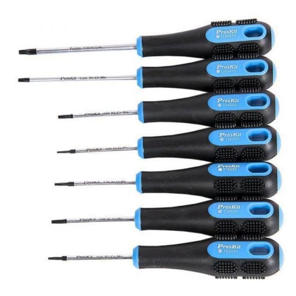Proskit Conjunto de 7 Chaves Torx - SD-2302
