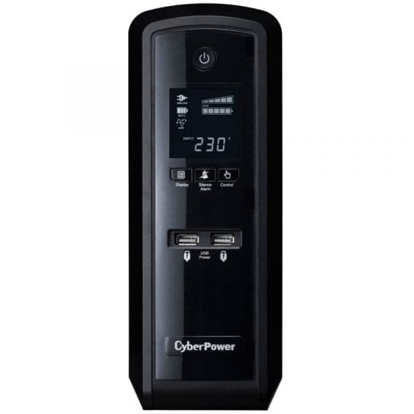 UPS CyberPower CP1350EPFCLCD Linha Interativa 1350VA 780W com 6 Saídas AC