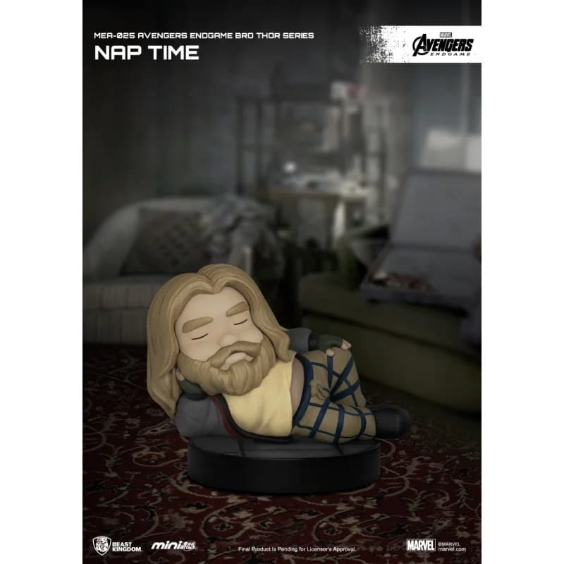Figura Beast Kingdom Mini Egg Attack - Marvel Avengers Engame: Thor (Nap Time)