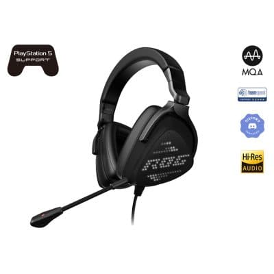 Asus ROG Delta S Animate 7.1 USB Preto 90YH037M-B2UA00