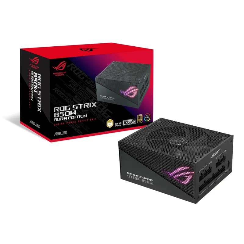 Fonte Asus ROG Strix RGB 850W 80Plus Gold Modular