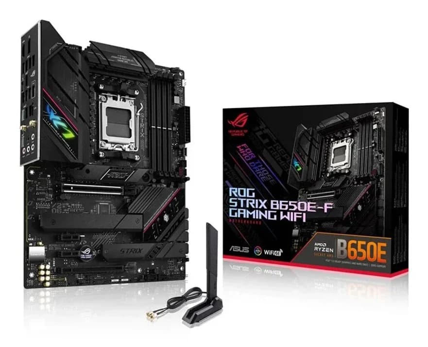 ASUS ROG STRIX B650E-F GAMING WIFI AMD B650 Ranhura AM5 ATX