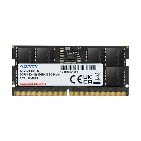 Memória RAM ADATA 16GB DDR5 SO-DIMM 5600MHz CL46 - AD5S560016G-S