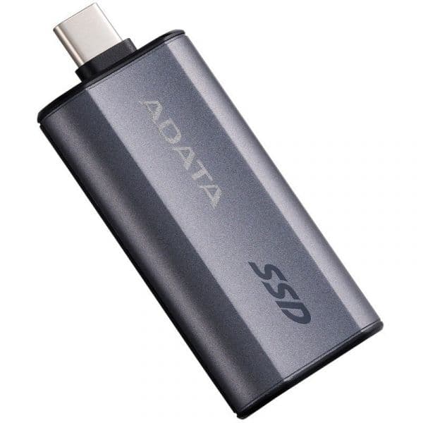 Disco Externo SSD ADATA SC750 2TB USB-C 10Gbit/s 1050MB/s Cinzento
