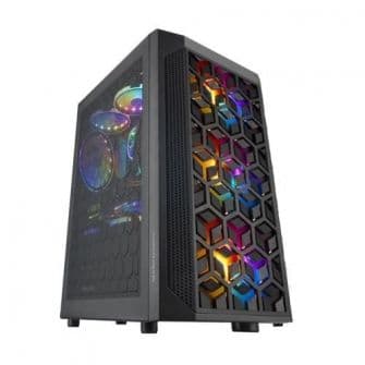 Mars Gaming MC MESH RGB MicroATX Acrílico Preto - MCMESH