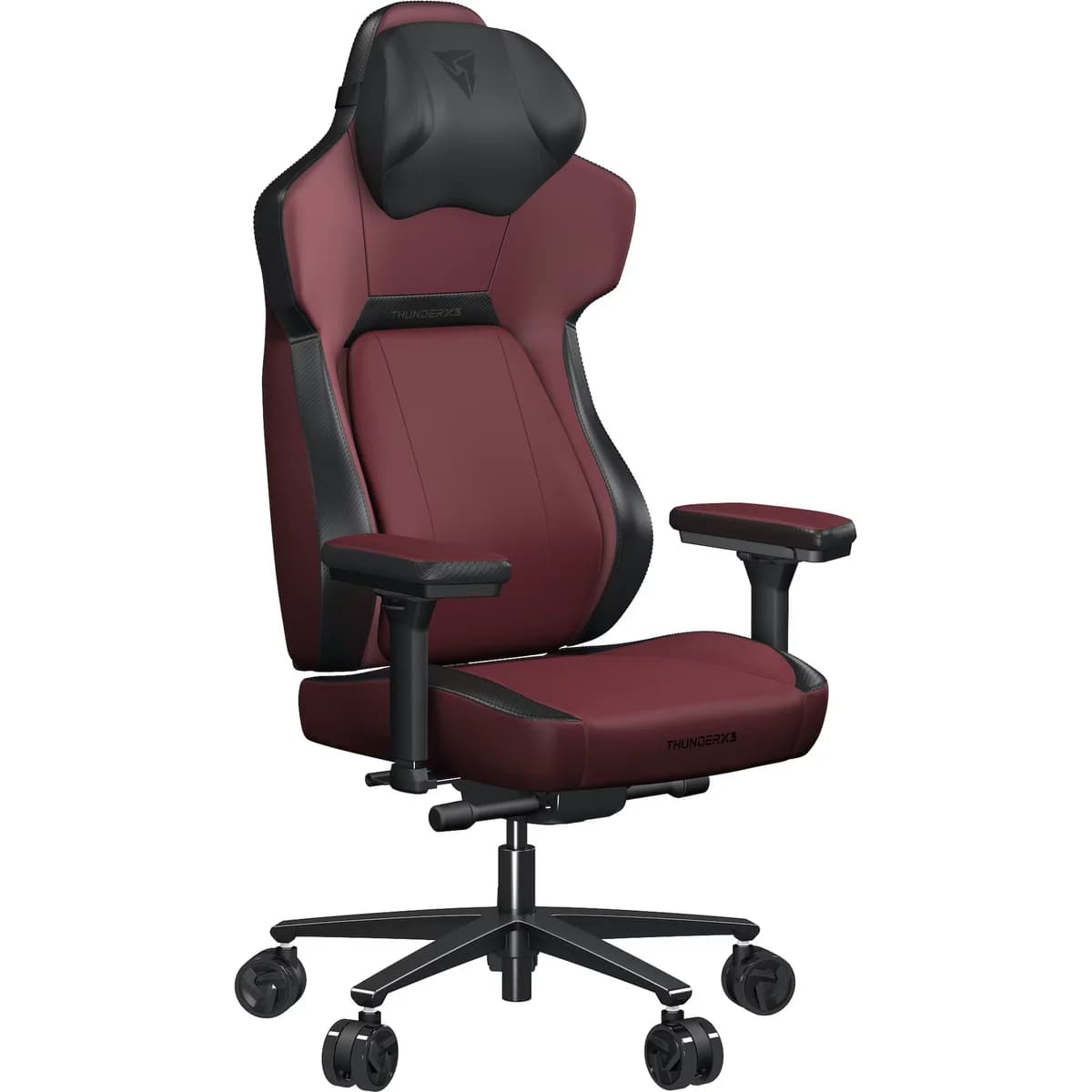 Cadeira Gaming ThunderX3 Core Apoio lombar 360 graus Modern Red