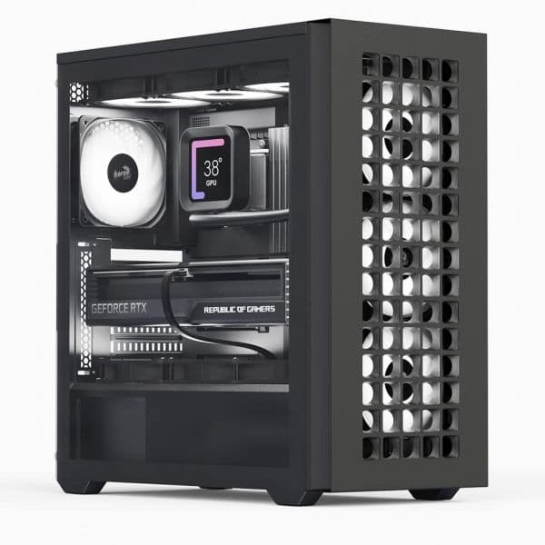 Aerocool D502A Midi-Tower Preto