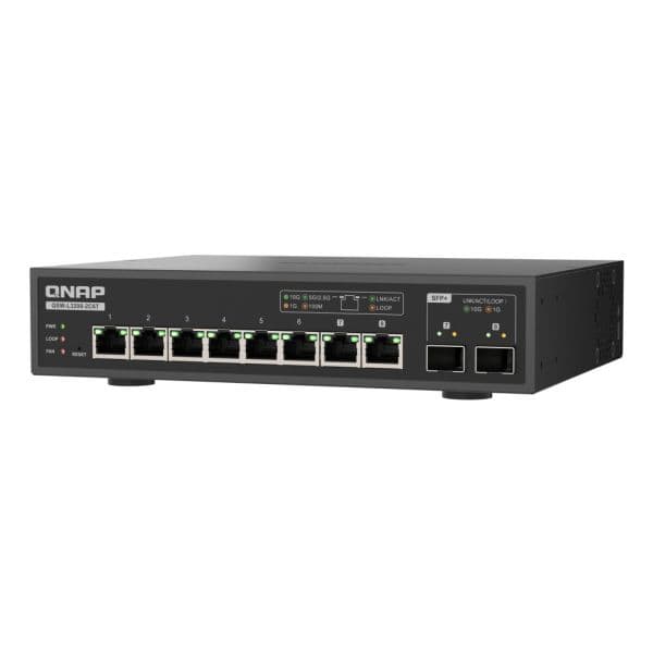 QNAP Switch 8 Ports QSW-L3208-2C6T