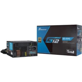 Fonte Seasonic G12 GC-650W 80+ Gold - SSP-650RT2