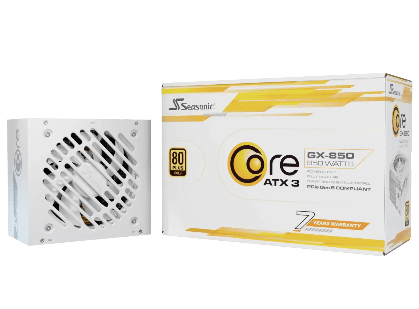 Seasonic 850W Core SRP-CGX851-A5A32SF-W ATX 3.1 80 Gold