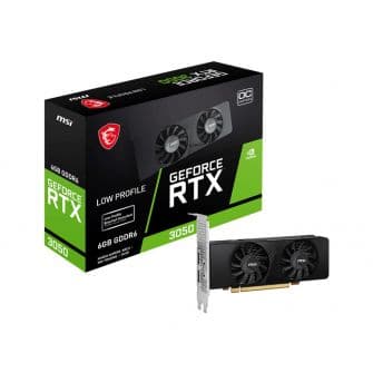 MSI GeForce RTX 3050 LP E 6GB OC GDDR6