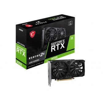 MSI GeForce RTX 3050 VENTUS 2X E 6G OC 6GB GDDR6