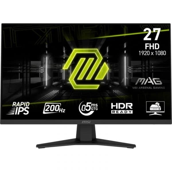 Monitor MSI MAG 274F 27" LED Fast IPS FullHD 200Hz 0.5ms Adaptive Sync
