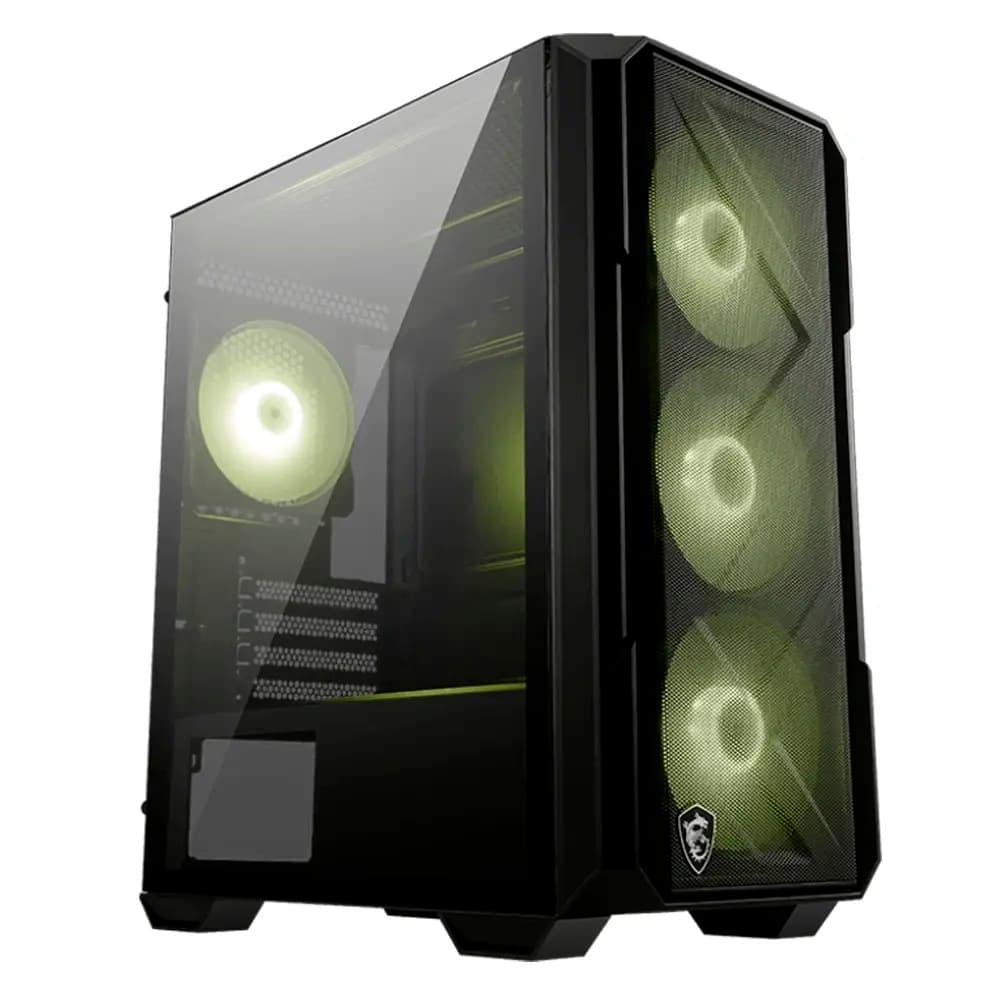 MSI MAG FORGE M120R AIRFLOW Micro-ATX Tempered Glass Black