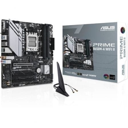 ASUS PRIME B650M-A WIFI II AMD B650 Ranhura AM5 micro ATX