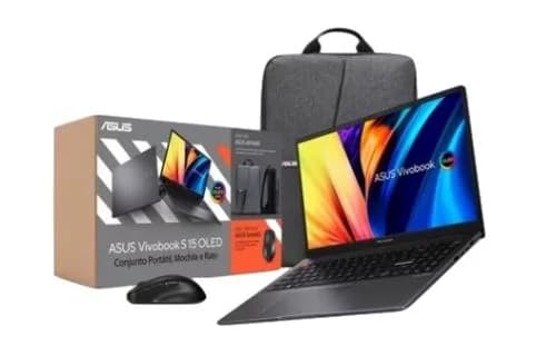Portátil Asus VivoBook S15 M3502QA-R75AOHDPB2 - 15.6" AMD Ryzen 7 16GB 1TB SSD OLED + mochila