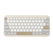 Teclado Asus KW100 Bluetooth Marshmallow Bege Layout PT