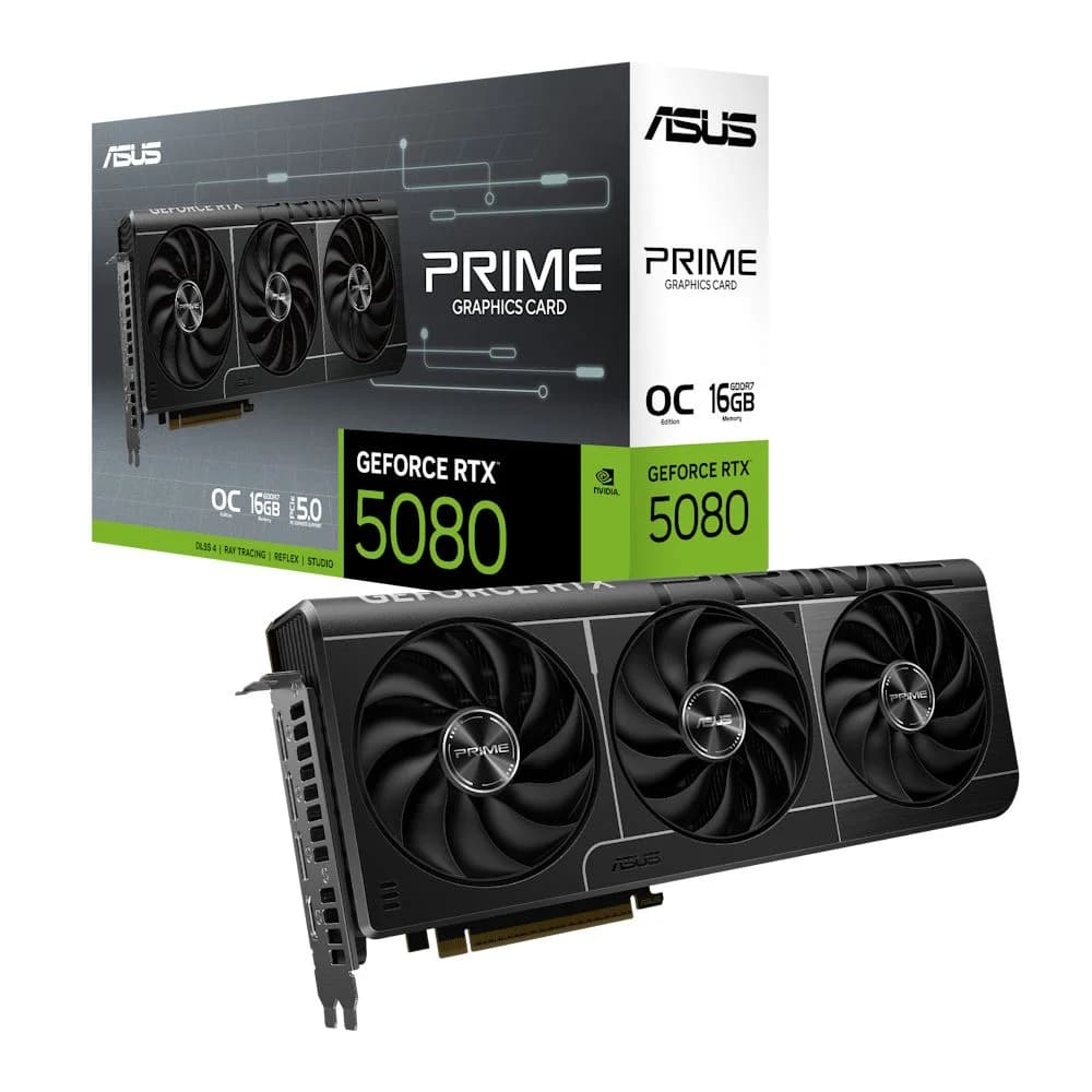 Asus GeForce RTX 5080 Prime OC 16GB GDDR7 DLSS4