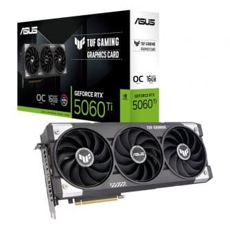 Asus GeForce RTX 5060 Ti TUF Gaming OC 16GB GDDR7 DLSS4