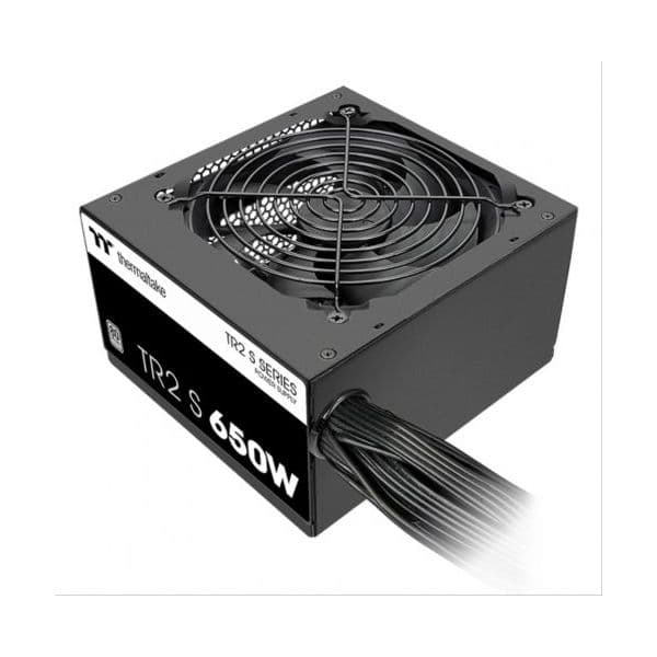 Fonte de alimentação Thermaltake 650W 80 PLUS Modelo PS-TRS-0650NNSAWE-2 Proteção avançada