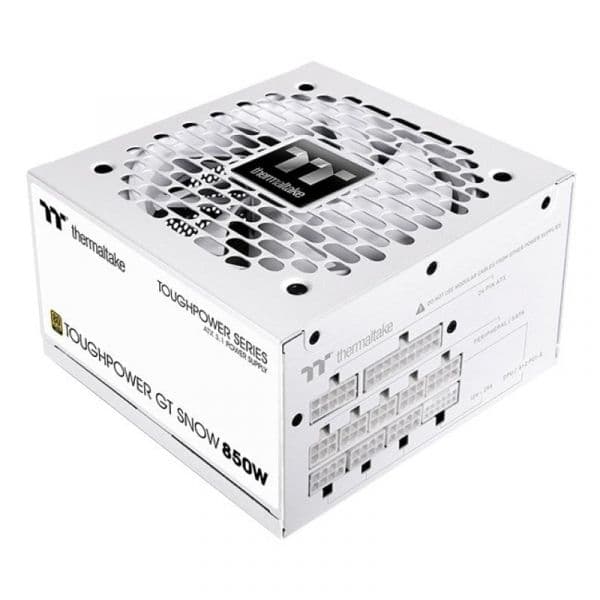 Thermaltake Toughpower GT Fonte de Alimentação ATX 3.1 Totalmente Modular 850W 80 PLUS Gold Branca