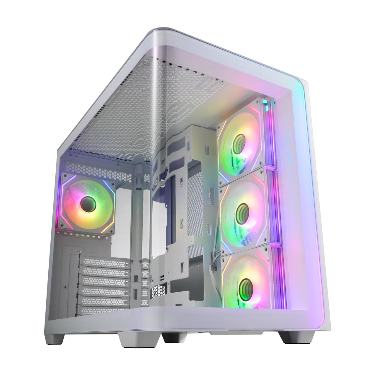 FSP M580-WA Vidro Temperado White
