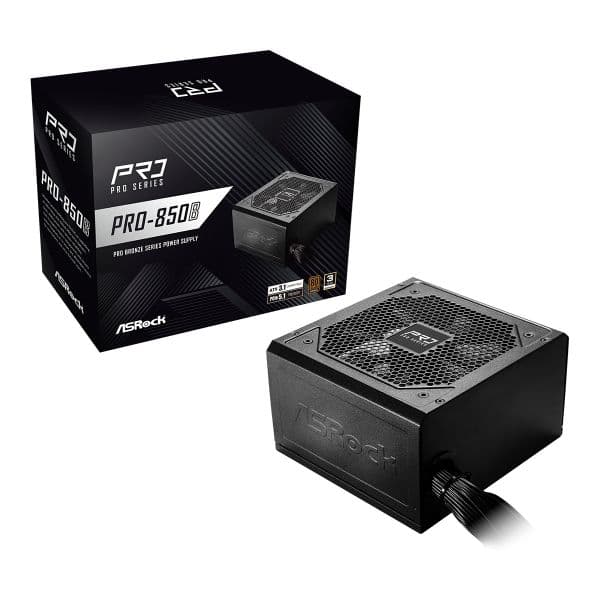 AsRock PRO-850B 850W 80 Plus Bronze ATX Black