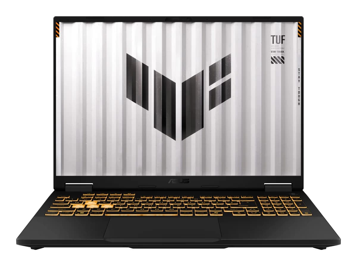 ASUS TUF Gaming F16 FX608JHR-74B55CS1 Intel® Core™ i7 i7-14650HX Computador portátil 40,6 cm (16″) WUXGA 32 GB DDR5-SDRAM 1 TB SSD NVIDIA GeForce RTX 5050 Wi-Fi 6E (802.11ax) Cinzento